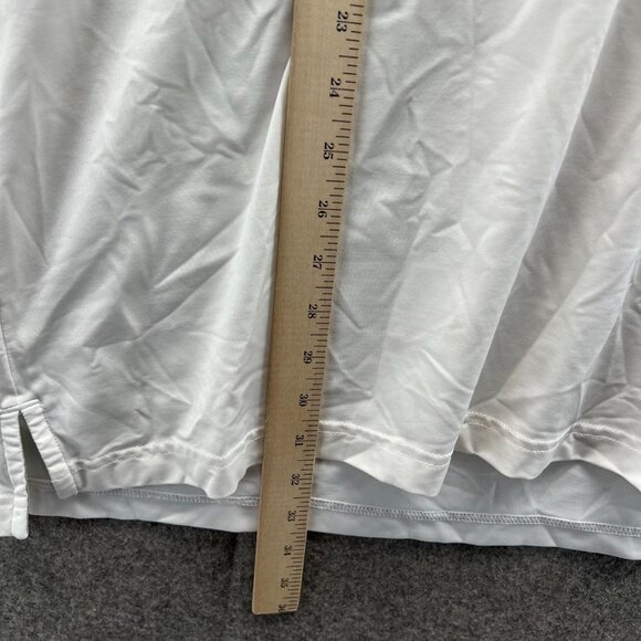 Adidas Polo Shirt Mens 2XL Gray Performance Stretch Golf Golfer Athletic Logo - Picture 8 of 11